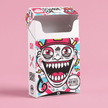 Empty Cigarette Boxes