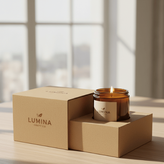 Kraft Candle Boxes - Image 2