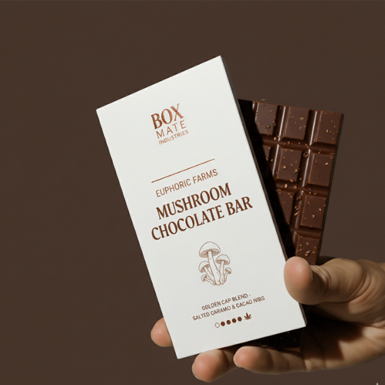 Mushroom Chocolate Bar Packaging - Image 3