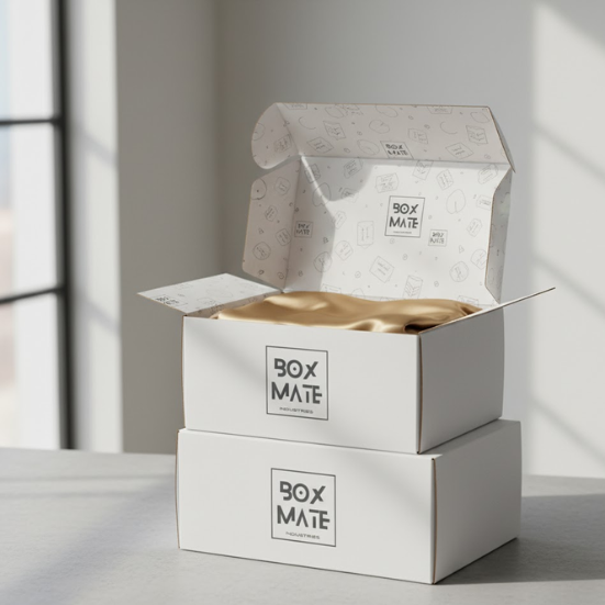 White Mailer Boxes